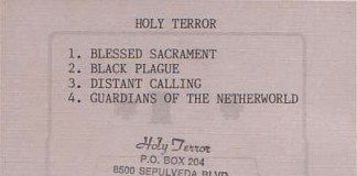 Holy Terror: Lords of All Terror and Plagues