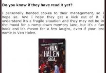 New Van Halen Book Interview