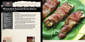 Mummified Jalapeño Bacon Bombs, by Chris Reifert of AUTOPSY