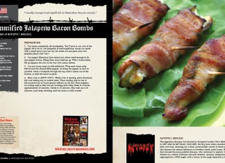 Mummified Jalapeño Bacon Bombs, by Chris Reifert of AUTOPSY