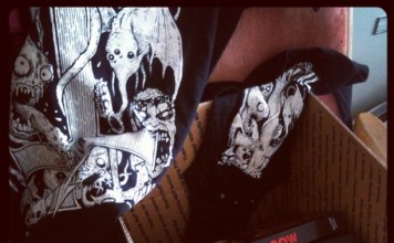 Tomas “Goatspell” Lindberg of At the Gates Gets a Big Box of Books