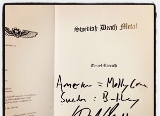 Newsflash: Swedish Death Metal Author Daniel Ekeroth Is a Funny Guy
