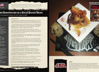 Candied Sweetbreads on a Bed of Seared Heart, by Balsac the Jaws of Death of GWAR