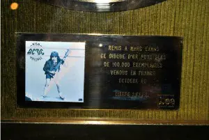 AC/DC Gold LP Auction Ends; Aussie Soccer Team Hawaii-Bound