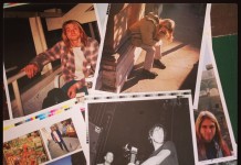 Printer Proofs of Experiencing Nirvana: Grunge in Europe, 1989, by Bruce Pavitt
