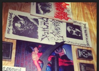 Slayer Mag + Black Metal Artifacts at Rockheim Museum, Trondheim, Norway