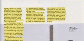 EXPERIENCING NIRVANA Book Excerpt in Guitar World, Dec 2013