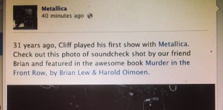 Cliff Burton’s First Soundcheck w/Metallica—the Burton/Hetfield/Mustaine Attack