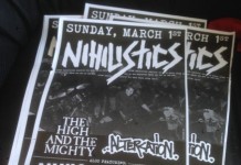 Sunday, Mar 1, Brooklyn: NYHC Matinee w/NIHILISTICS/The High and the Mighty/Altercation/NYHC Chronicles Preview