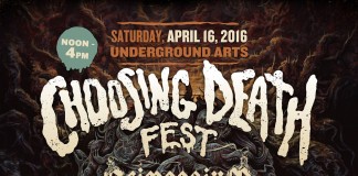 Philly, 4/16: The GRIMPOSIUM—Daylight Death Metal Fiesta With Bazillion Points Visual Art Talk