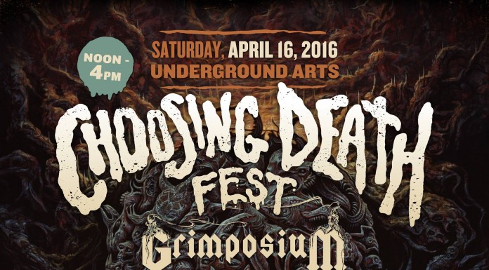 Philly, 4/16: The GRIMPOSIUM—Daylight Death Metal Fiesta With Bazillion Points Visual Art Talk