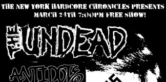 NYHC: Free A7 Throwback Show Tonight w/Undead, Antidote, Ultra Violence, Urban Waste, Jimmy G