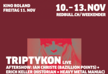 Fri 11/11, Zurich: Tom Gabriel Fischer Talk / Triptykon Live / Celtic Frost Doc. Screening