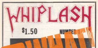 MURDER IN THE FRONT ROW: Brian Lew’s Whiplash Zine Makeover for Metallica’s Fan Mag