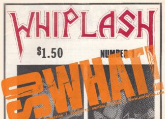 MURDER IN THE FRONT ROW: Brian Lew’s Whiplash Zine Makeover for Metallica’s Fan Mag