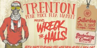 Sat 12/2, Trenton, NJ: STRAIGHT EDGE / NYHC Author Tony Rettman Wrecks the Halls at the Trenton Punk Rock Flea Market
