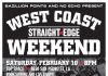 Sat 2/10 & Sun 2/11, L.A.: West Coast STRAIGHT EDGE Weekend Events