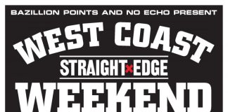 Sat 2/10 & Sun 2/11, L.A.: West Coast STRAIGHT EDGE Weekend Events