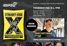 Thurs 2/8, San Diego: Rettman’s pre-LA Weekend STRAIGHT EDGE Panel at Super7