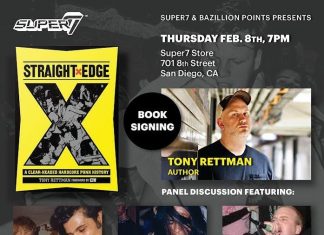 Thurs 2/8, San Diego: Rettman’s pre-LA Weekend STRAIGHT EDGE Panel at Super7