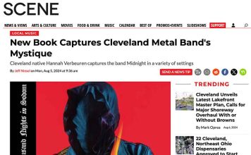 Cleveland Scene: “Stunning” MIDNIGHT Book Captures Mystique Midnight Book in Cleveland Scene