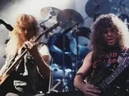ROOTS Megadeth Speed Lession | on SiriusXM Dave Mustaine and Kerry King, Megadeth live in 1984, photo by Harald Oimoen from MURDER IN THE FRONT ROW