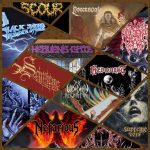 ROOTS of 2025 Metal Debuts | on SiriusXM Roots of 2025 Metal Debuts album covers for SiriusXM playlist with Ian Christe