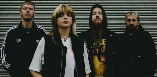 ROOTS of the New Wave of British Metallic Hardcore | on SiriusXM Roots of New Wave of British Metallic Hardcore playlist. Heriot, photo by Harry Steel