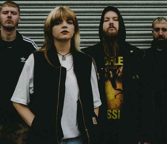 ROOTS of the New Wave of British Metallic Hardcore | on SiriusXM Roots of New Wave of British Metallic Hardcore playlist. Heriot, photo by Harry Steel