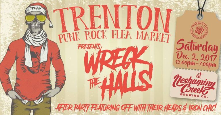 Sat 12/2, Trenton, NJ: STRAIGHT EDGE / NYHC Author Tony Rettman Wrecks the Halls at the Trenton Punk Rock Flea Market