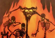 Samhain - November Coming Fire artwork