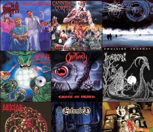 Roots of 1990 Death Metal's Big Breakout playlist on SiriusXM Liquid Metal